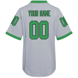 Gesublimeerd ademend snel drogend antibacterieel anti-UV plus size American football shirt met print voor heren training - Product Image 3