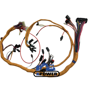 Xpower 388-6817 3886817 E320D E323D Chassis Wiring <b>Harness</b> (<b>Black</b>) for Crawler Excavator Construction Machinery Parts - Product Image 1
