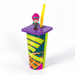 Tasse personnalisée de style film 3D |   Conception de dessin animé/d'animal/de héros |   Lavable |   Capacité et taille personnalisables |   Mug en plastique OEM - Product Image 3
