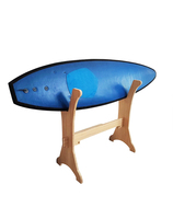 Support de planche de surf mural en bois de bambou outil et accessoire de surf Waterplay
