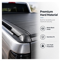 Couverture de benne de camionnette à roulettes en alliage d'aluminium Ranger Wildtrak