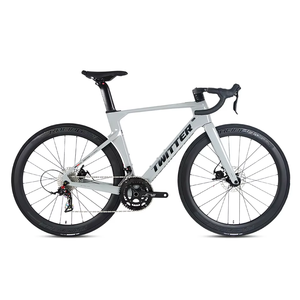 Vélo <span class=keywords><strong>de</strong></span> route Hot <span class=keywords><strong>Twitter</strong></span> R10pro avec 22 vitesses, roues en alliage 700c, frein à disque hydraulique, vélo <span class=keywords><strong>de</strong></span> course aérodynamique en fibre <span class=keywords><strong>de</strong></span> carbone - Product Image 1