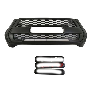 Precio de descuento de suministro de fábrica, rejillas negras, rejilla delantera para coche para <span class=keywords><strong>Toyota</strong></span> <span class=keywords><strong>Hilux</strong></span> Revo GR 2021 <span class=keywords><strong>TRD</strong></span> Style - Product Image 5