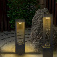 Lampe solaire de jardin carrée personnalisée XIUBEN, étanche, puissante, pour extérieur