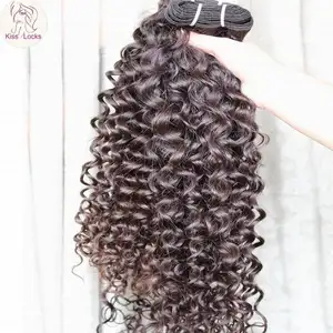 100% natural color weave human hair products unprocessed raw virgin burmese deep curly