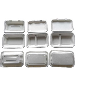 Free Samples Biodegradable Disposable Sugarcane Bagasse 750ml Lunch Box