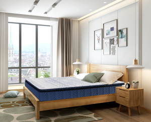 Nhà Cung Cấp Vàng Trung Quốc Nhà Máy Cung Cấp Colchones Latex <span class=keywords><strong>Foam</strong></span> <span class=keywords><strong>Mattress</strong></span> Bedding Sản Phẩm Pocket Mùa Xuân 10 Inch Nệm - Product Image 1