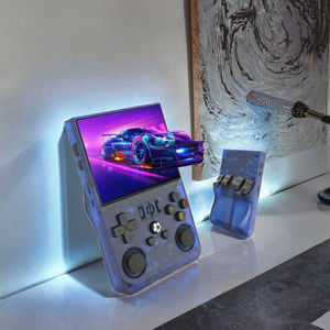 R36 Max 4.0 इंच ips हैंडहेल्ड गेम कंसोल 10000 + बिल्ट-इन गेम ओपन सोर्स 3 डी जॉयस्टिक वाई-फाई कनेक्टिविटी वीडियो गेम प्लेयर - Product Image 3