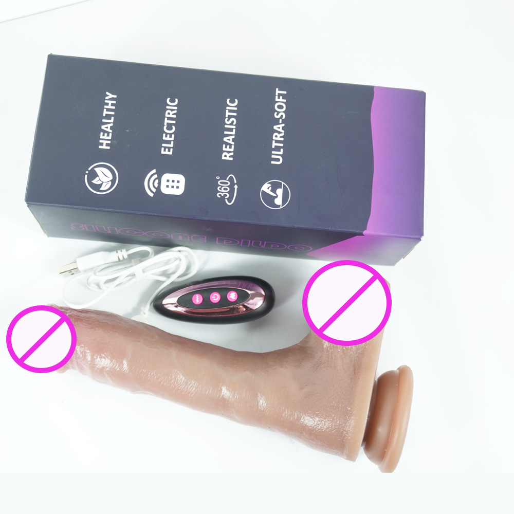Realistic Silicone Dildo - Strong Suction Cup Vibrator Realistic Silicone Dildo - Strong Suction Cup Vibrator