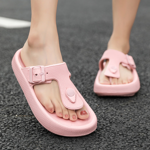 Chanclas de mujer cómodas de tendencia de verano nueva de fábrica personalizada zapatillas transpirables de <span class=keywords><strong>EVA</strong></span> para parejas - Product Image 5