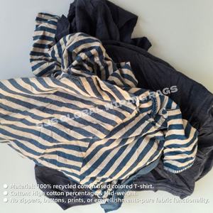 Trapos de Algodón Puro para Mecánicos, Cortes de Tela, Trapos de Camiseta de Colores, Trapos 100% Algodón para Limpieza - Product Image 4