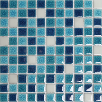 Glas Stein Mosaik fluor zierende Pool fliesen Geeignet für Innen-und Außen leuchtende Pool fliesen Mosaik fluor zierend