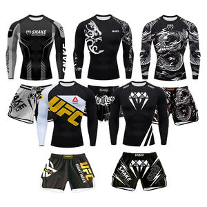 Conjunto de Boxeo de Secado Rápido para Hombre y Mujer, Pantalones Cortos de Boxeo, Ropa de Entrenamiento de Sanda - Product Image 1