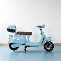 Moto électrique vintage à deux roues, scooter, 45 km/h, fabriqué en Chine par Wuxi Manufacturer, best-seller