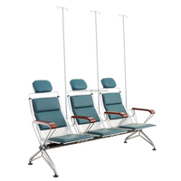 Fauteuil Ergonomique Clinique pour Patient, Réglable, Inclinable, pour Traitement Médical et Infusion, Idéal Hôpital, Bon Prix, Nouveau Produit pour 1 École ou Salle de Sport