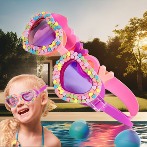 Gafas de Natación para Niños, Antivaho, Protección UV, Lentes y Marco de PC, Diseño Atractivo - Product Image 2