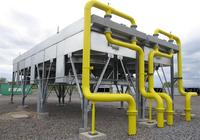 Condenseur refroidi par air en acier au carbone SA 179 avec tubes nus et ailettes en aluminium 1060 pour environnements corrosifs
