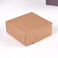 Vente directe en gros du fabricant : Boîte d'expédition carrée pliable en carton ondulé, style gaufré avec logo personnalisé, fabriquée à partir de matériaux recyclés