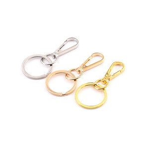 Juego de Llaveros Metálicos DIY, Hebilla de Aleación de Zinc Plateada de 20 mm, Conectores Multiusos para Bolsas y Equipaje, Accesorios - Product Image 4