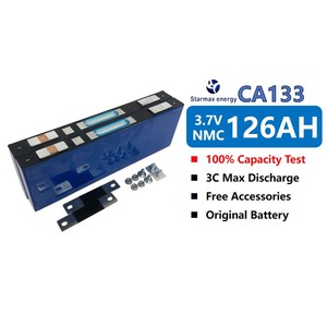 Catl 3.7V nmc 126ah Lithium Ion lăng trụ di động giá bán buôn cho xe điện 12V 24V 48V năng lượng lưu trữ điện pin - Product Image 2