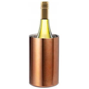 1600毫升瓶绝缘葡萄酒冷却器优雅白色冷却器304香槟桶黑色wijnkoeler