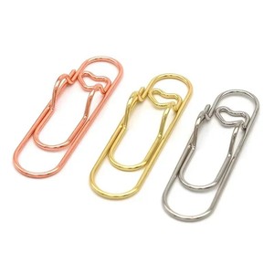 Clips de papel metálicos en forma de corazón, 75 mm, oro rosa, verde, azul, dorado, para cuaderno, libro, escuela, accesorio de oficina - Product Image 5