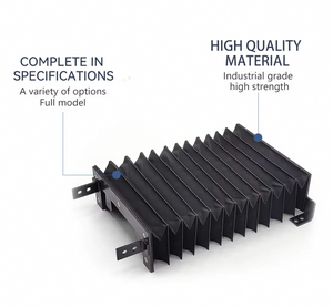 מגן גמיש ניילון מתקפל, מגן אבק, כיסוי אבק למכונת חיתוך לייזר CNC - Product Image 4