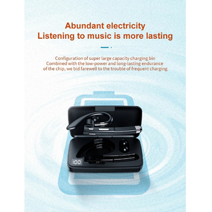 Portable On-ear Wireless Headphone with Clear Voice Hands-Free Call and Charging Case LED Battery Indicator <strong>Earbuds</strong> - Product Image 6