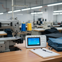Colector de Datos para Máquina de Coser Computarizada Oneetry ET430S |   Dispositivo de Monitoreo Inteligente con Soporte Multi-idioma y Logotipo Personalizado |