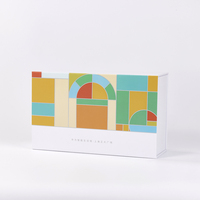 Boîte en carton rigide à fermeture magnétique, impression personnalisée, emballage souvenir pour événements promotionnels, boîte cadeau magnétique en forme de livre