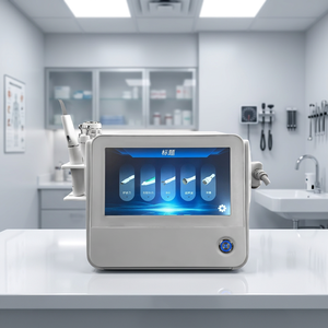 Appareil de beauté facial professionnel à haute pression d'eau, nettoyeur ultrasonique BIO, fonction froid, machine de renouvellement cutané - Product Image 1