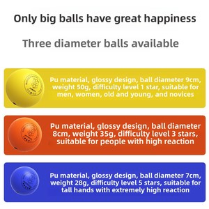 Inicio Muay Mma Equipo de ejercicio Kick Boxing Speed Training Punch Ball Reflex Ball Head Band para niños y adultos PU Balls - Product Image 4