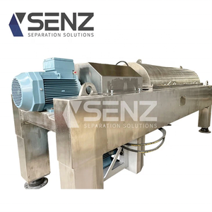 <span class=keywords><strong>Centrifugeuse</strong></span> triphasée de décanteur de séparateur de déshydratation de boue de gros bon marché d'usine pour la Solution liquide solide - Product Image 5