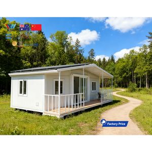 Maison conteneur préfabriquée extensible de 20 pieds 40 pieds Structure en acier Préfabriqué à vendre Maison portable Casa Portable - Product Image 1