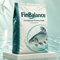 Prémélange vitaminique Aqua Prime de qualité alimentaire pour l'aquaculture, favorisant la croissance des poissons, réduisant l'incidence des maladies inflammatoires, 1 kg