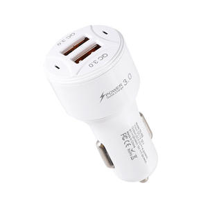 Chargeur de voiture USB double QC3.0 4.0 36W, adaptateur de voiture à montage encastré, charge rapide pour iPhone iPad Samsung, chargeur rapide de voiture - Product Image 6