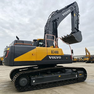 Excavadora de cadenas Volvo EC480 de alto rendimiento, potente y fiable, con motor PLC y caja de cambios para minería y construcción. - Product Image 3