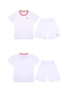 Set jersey sepak bola dan baju latihan, kaus latihan sepak bola, jersey bayi anak-anak, baju jersey untuk anak-anak