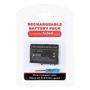 ก้อนแบตเตอรี่ลิเธียมไอออนแบบชาร์จไฟได้3.7V 2000mAh สำหรับ <span class=keywords><strong>DS</strong></span> Lite - Product Image 6