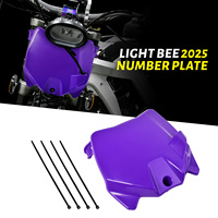 Plaque d'immatriculation brillante Surron Light Bee X, plaque avant modifiée pour Surron Segway X260 X160, pièces de course pour moto électrique tout-terrain