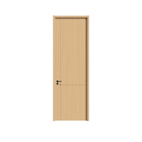 Porte en polymère de bois massif écologique - Étanche à l'humidité - Insonorisée - Personnalisable - Intérieur - Salle de bain - Cave à vin - Maison - Hôtel - Villa
