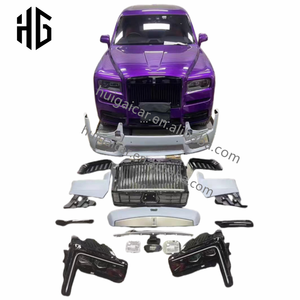 Recién llegado, parachoques delantero de coche con faros delanteros, Kit de carrocería, versión antigua, actualización, nuevo Kit de carrocería Facelift para <span class=keywords><strong>Rolls</strong></span>-<span class=keywords><strong>Royce</strong></span> Cullinan <span class=keywords><strong>2019</strong></span> - Product Image 1