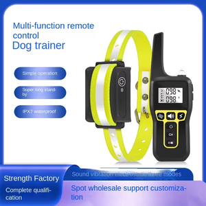 Luxuriöses Umweltfreundliches Trainingshalsband für Kleine Hunde mit Vibrations- und Schockfunktion, Fernbedienung und Kunststoffzubehör Modell PD 529 - Product Image 6