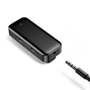 Y3 Handsfree 3.5mm Aux Headphone Jack Bluetooth Audio Adapter With Wireless Receiver Transmitter Mp3 Player Function