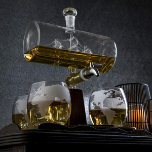 Bộ bình rượu Whisky, ly rượu, bình đựng rượu hình cầu bán chạy nhất - Product Image 2