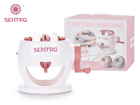 48 et 22 aiguilles, outil de couture manuel en plastique pour enfants, métier à tisser circulaire à manivelle pour la famille, jouet de mode DIY