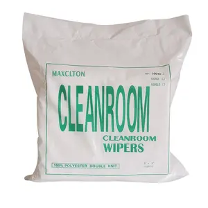 Leenol 8.5"*8.5"Cleanroom Wiper Dust-free Cloth Wiping Cloth 100% Polyester Wipes