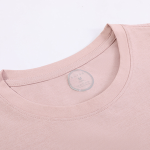 T-Shirt da <span class=keywords><strong>donna</strong></span> aderente a manica corta estiva 2025 T-Shirt da <span class=keywords><strong>donna</strong></span> comoda e traspirante di buona qualità in poliestere tinta unita - Product Image 2