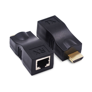 30M <span class=keywords><strong>HDMI</strong></span> RJ45เครือข่าย <span class=keywords><strong>Extender</strong></span> <span class=keywords><strong>HDMI</strong></span> To RJ45สายแปลง <span class=keywords><strong>Splitter</strong></span> Repeater <span class=keywords><strong>HDMI</strong></span> <span class=keywords><strong>Extender</strong></span> โดย Cat 5e Cat 6 1080P รองรับ HDCP - Product Image 1
