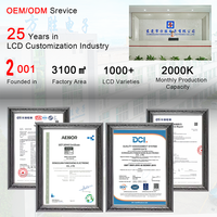 OEM ODM Monochromer TN-Bildschirm für Digitaluhren Monochromes TN-Segment-LCD-Panel mit PIN-Anschluss TN-Anzeigemodus